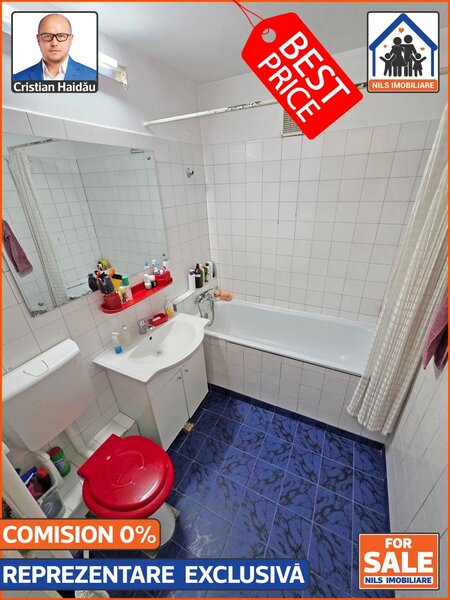 Decebal, ocazie, apartament 4 camere, 2 bai, 2 balcoane